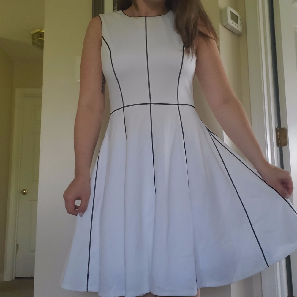 Calvin Klein White Dress - Sz 4
